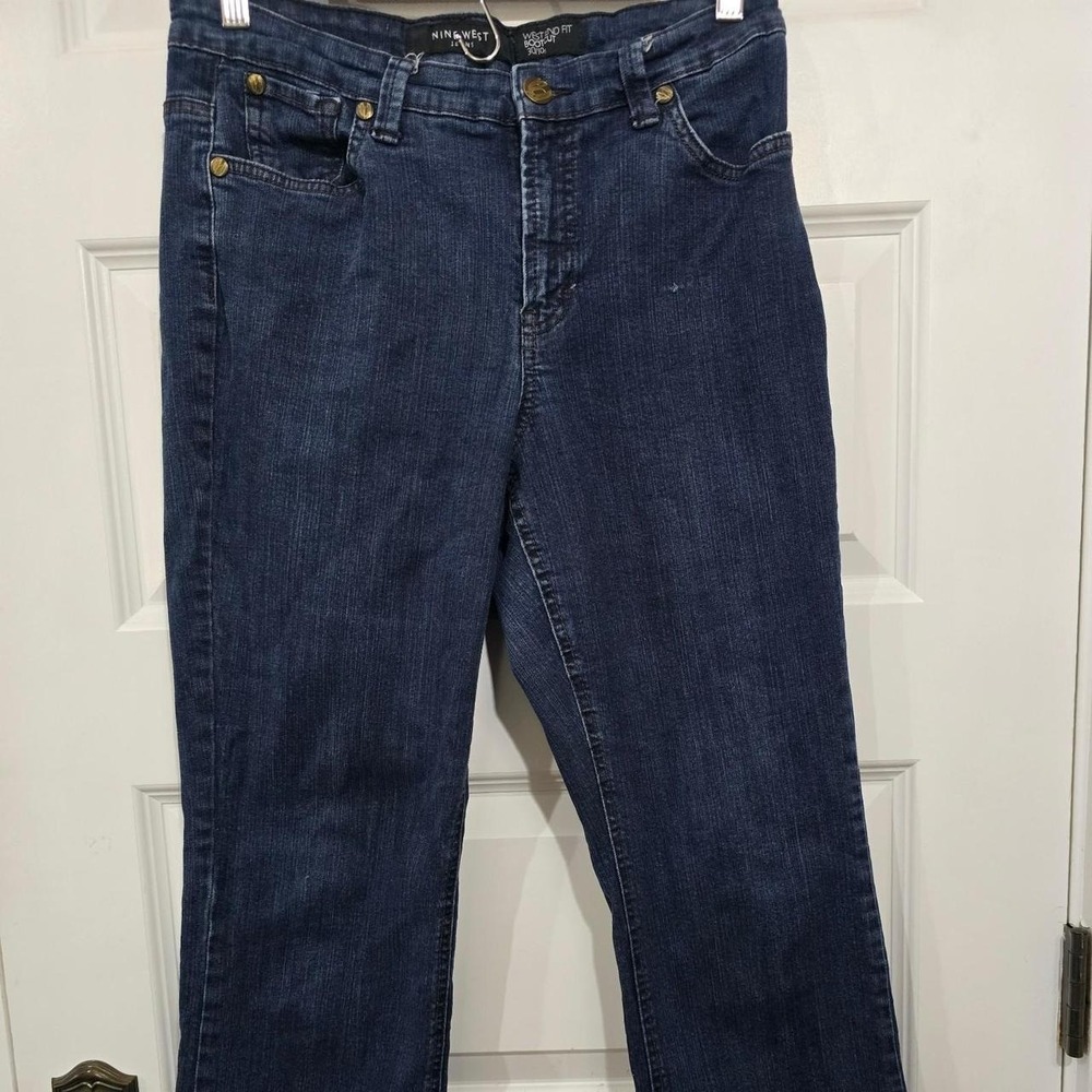 Nine West west end fit boot cut jeans size 30